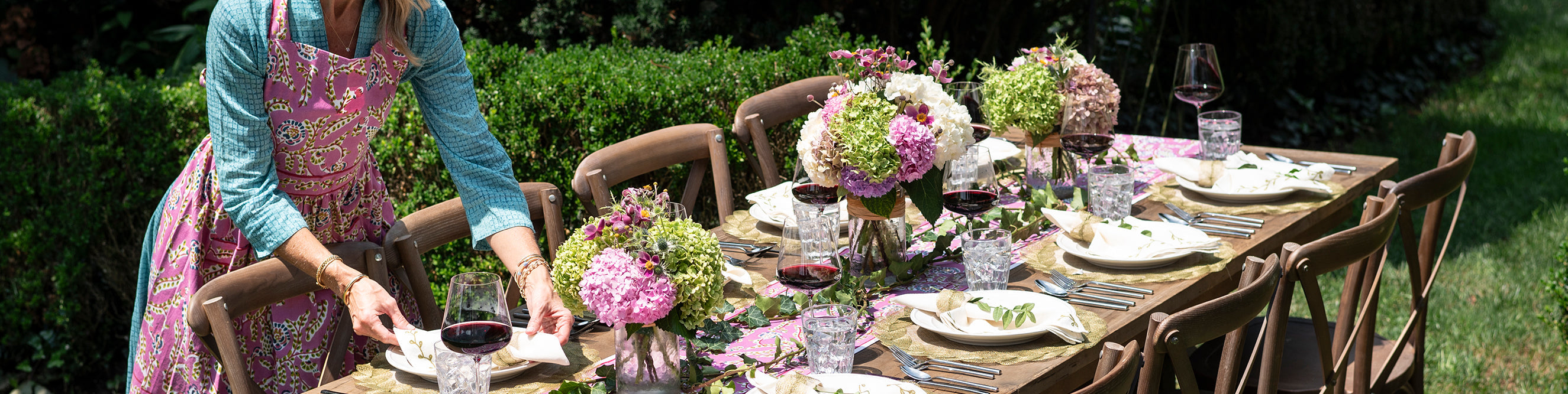 Hand Block Printed Aprons