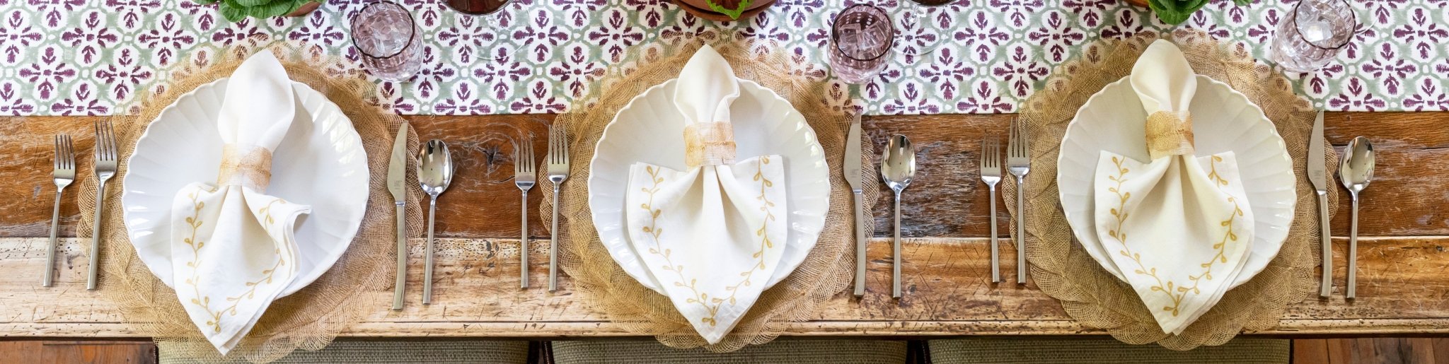 Natural Fiber Woven Placemats | Pomegranate Inc.
