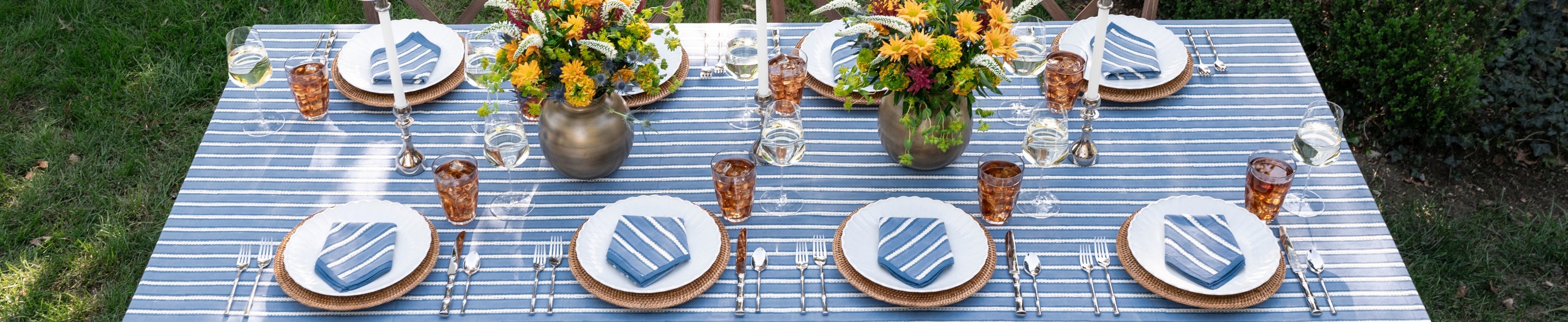 Beautiful Blues | Table Linens & Accessories | Pomegranate Inc.