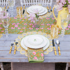 Buttercream Yellow Natural Fiber Rice Paper Placemats