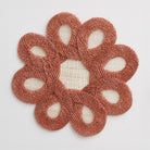 Woven Natural Fiber Coral Drink Coaster