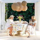 Festive Garden Colorful Hand Block Printed Floral Tablecloth