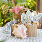 Natural Wicker Scalloped Containers