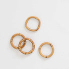 Round Bamboo Napkin Rings