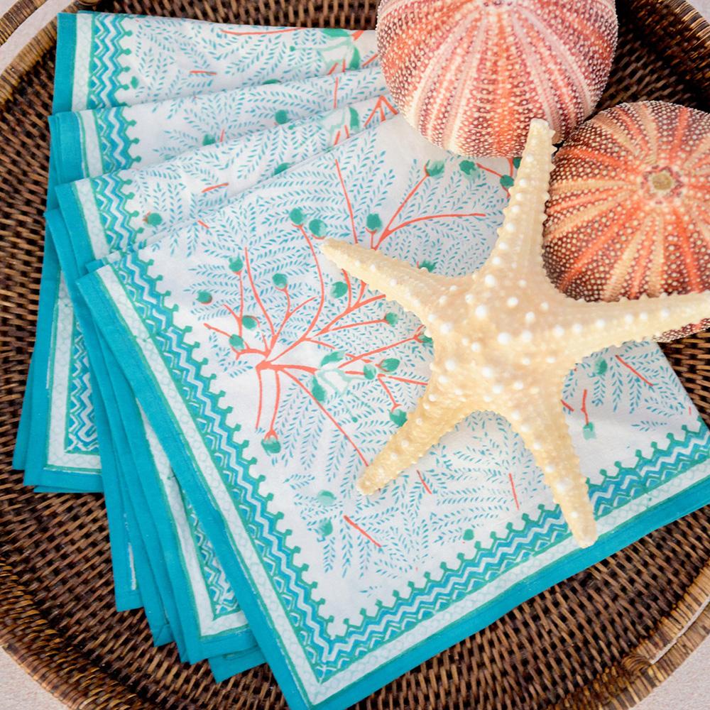 Sea Fan Napkin set