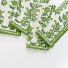 Pom Bells Green Napkin set of 4. 